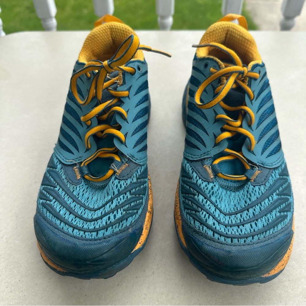 La Sportiva Akasha Blue Trail Running Sneakers Shoes 1988-C Women Size 7 - Picture 2 of 9